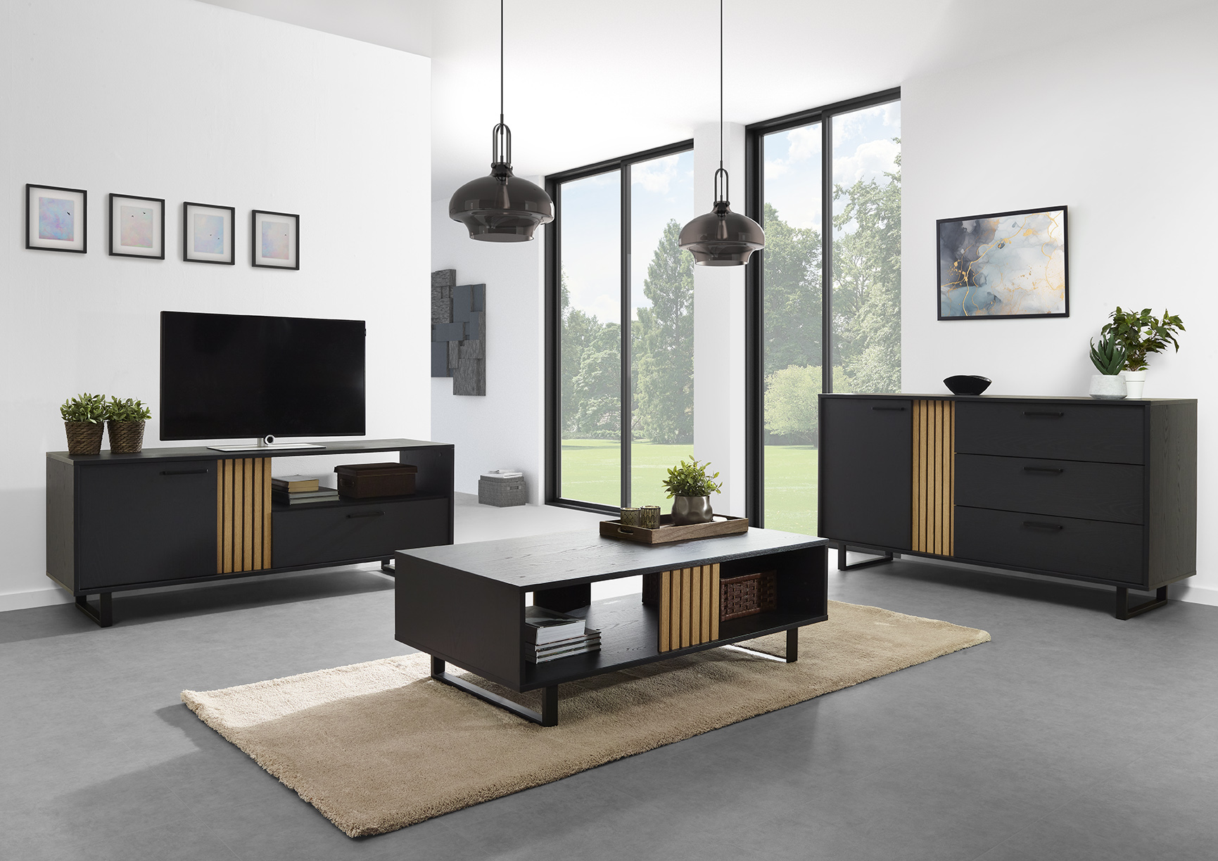 FARO structuur zwart 2